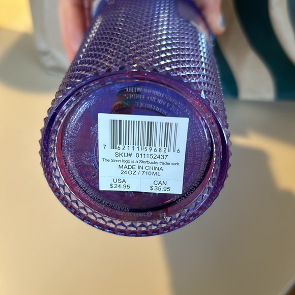 Sofie Birkin limited edition Starbucks cup, 24 oz with straw lid - Picture 4 of 4